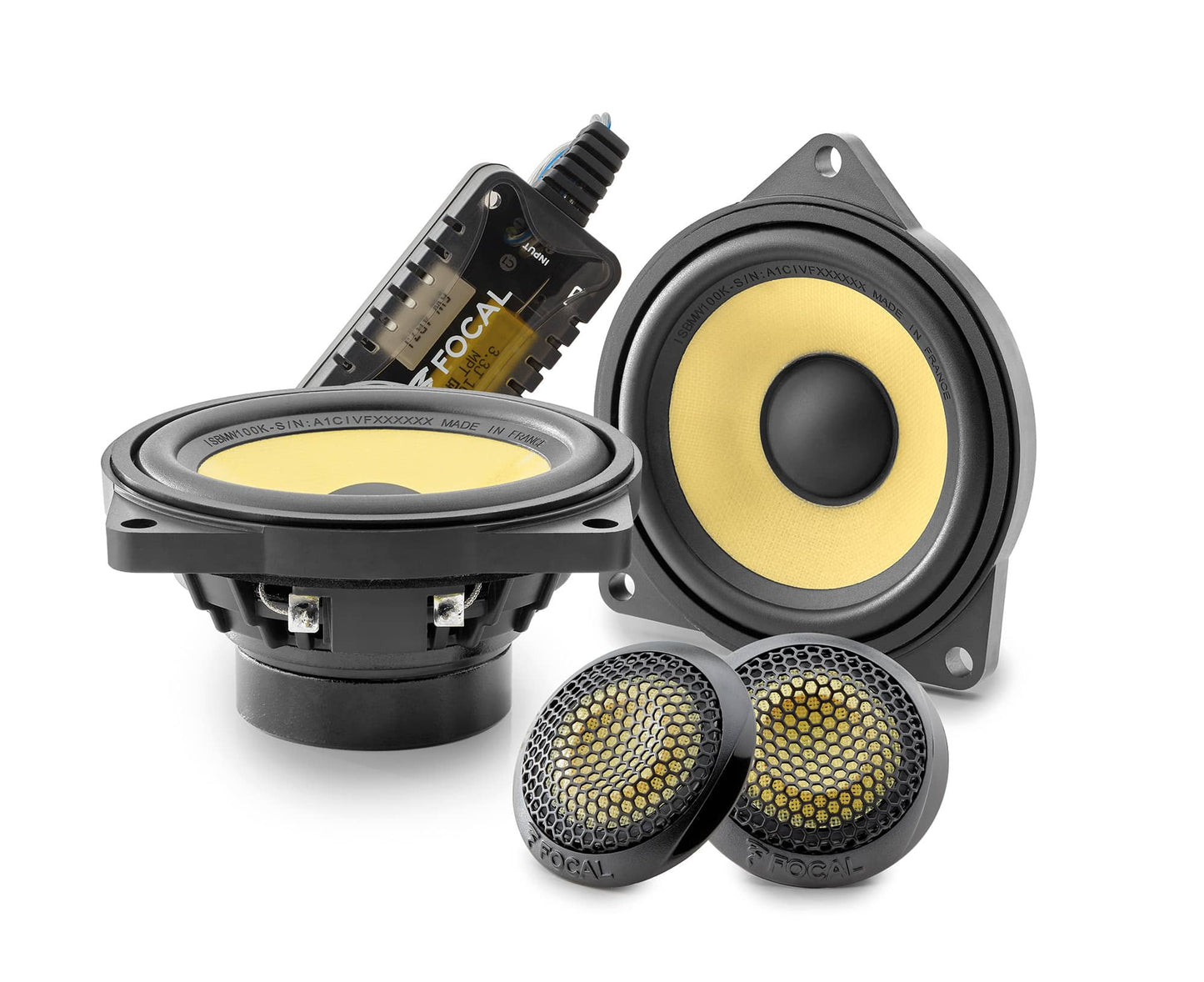 Focal Speaker Kit 4-Inch 2-Way Component for BMW - IS BMW 100K