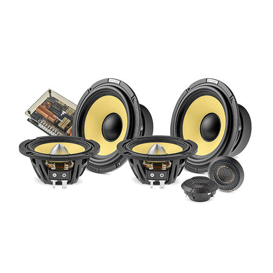 Focal ES 165 KX3E Elite K2 Power Series 6-1/2" 3-way component speaker system
