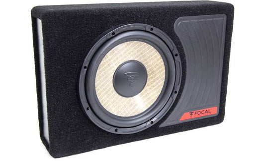 Focal FLAX Universal 10 Sealed enclosure with 10" shallow-mount subwoofer